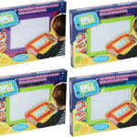Tabla de scris magnetica pentru copii, Eddy Toys, 239x335x33 mm, 3+ ani, Portocaliu