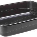 FERPLAST Litieră pentru pisici TRAY NIP 10 deschisă, Negru, 46,5x35,5x11,5 cm, Ferplast