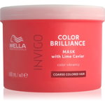 Masca Wella Professionals Invigo Color Brilliance Coarse pentru par vopsit cu fir gros, 500 ml