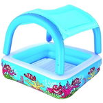 Piscina gonflabila cu acoperis, Bestway, model ocean, 140 x 140 x 114 cm, Bestway