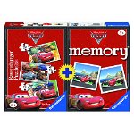Puzzle si Joc Memory Disney Cars 3