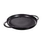 Tigaie grill, fonta, 30cm, Black - Staub, Staub