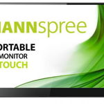 Monitor LED HANNSPREE HT161CGB 15.6 inch 15ms FHD Black Silver