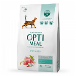 Optimeal Hrana uscata pisici sterilizate - curcan si ovaz 200g, OPTIMEAL