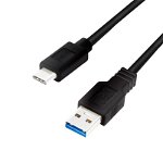 LOGILINK - USB 3.2 Gen1x1 cable, USB-C male to USB-B male, 1m, Logilink