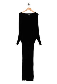 Imbracaminte Femei STITCHDROP Ribbed All in One Midi Dress Black