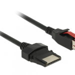 Cablu PoweredUSB 24 V la 8 pini 1m pentru POS/terminale, Delock 85477, Delock