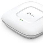TP-Link AC1750 Wireless Dual Band Ceiling Mount Access Point (Support PoE 802.at and Direct Current, Easily Mount to Wall or Ceiling, Simply Managed by Hardware Wireless Controller, UK Plug (CAP1750))
