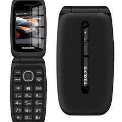 Telefon mobil Dual SIM MaxCom Comfort MM828 4G SOS Flip phone Black