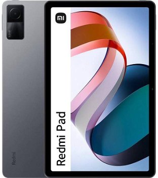 Tableta Xiaomi Redmi Pad, 10.61 inch Multi-touch, MediaTek Helio G99 Octa-Core 2.2GHz, 4GB RAM, 128GB flash, Wi-Fi, Bluetooth, Android 12, Gray