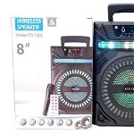 Boxa Portabila GTS-1301 Karaoke cu Microfon si Telecomanda, GAVE