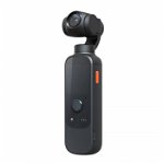 Camera video de buzunar pentru vlogging Xiaomi Morange M1 Pro Negru, 4K 60fps, 12MP, AMOLED 1.4 , Gimbal 3 axe, Smart tracking