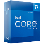 Intel CPU Desktop Core i7-12700KF (3.6GHz  25MB  LGA1700) box