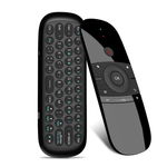 Telecomanda 4in1 Airmouse Techstar® W1, Wireless, Telecomanda, Tastatura, Controler, Mouse. Ideala pentru SmartTV, PC, TV Box, Techstar