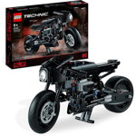 Jucarie 42155 Technic The Batman Batcycle Construction Toy, LEGO