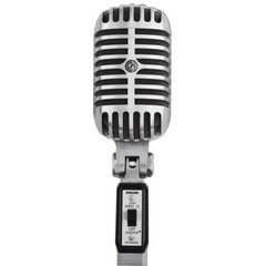 Microfon, Shure, 55SH Series II dinamic, cardioid, 50 Hz - 15 kHz, argintiu