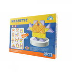 Set inteligent de constructie cu piese magnetice, 26 piese, pentru copii, +3 ani, multicolor