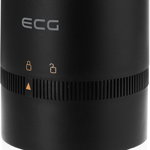 Rasnita de cafea electrica portabila ECG KM 150 Minimo, incarcare USB, 3,7 volti, 13 W, 30 g, culoare neagra, 
